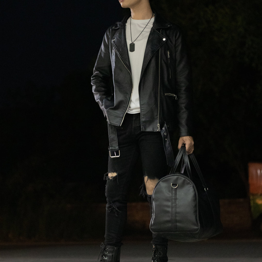 Premium Leren Reistas + Gratis Crossbody Tas