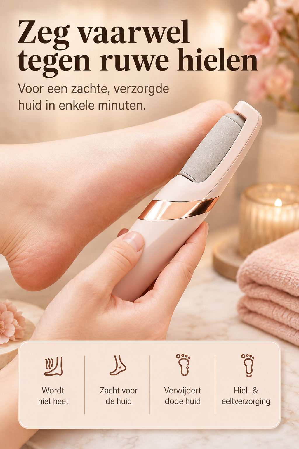 SilkHeel™ Pro – Professionele Pedicure Thuis in 5 Minuten