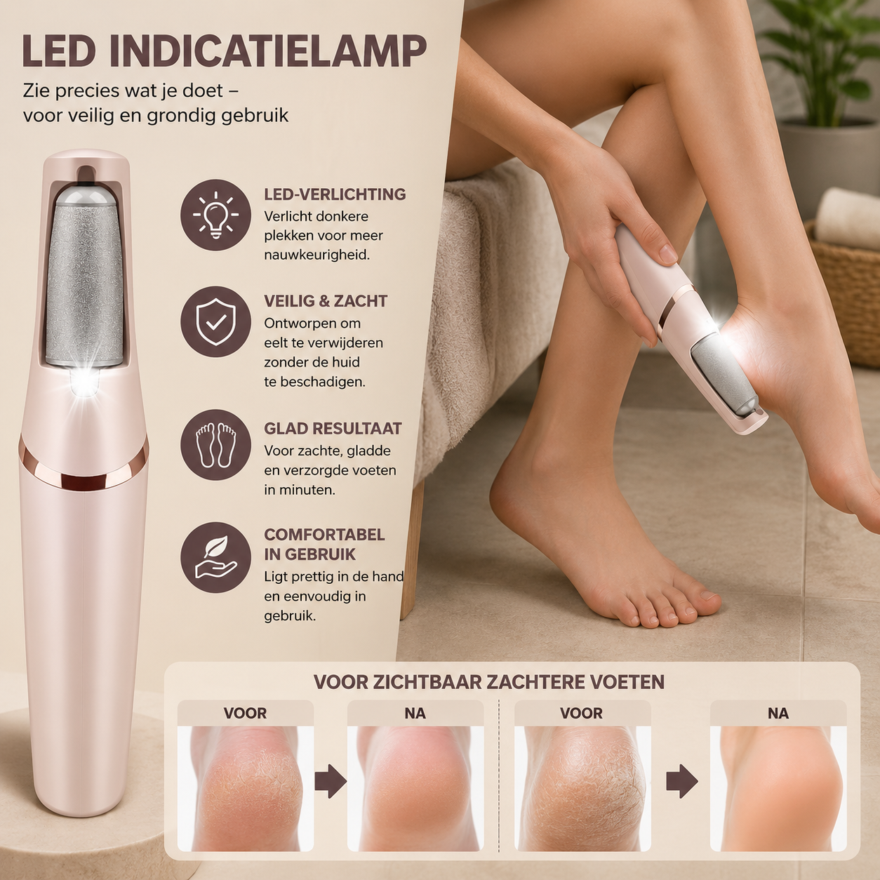 SilkHeel™ Pro – Professionele Pedicure Thuis in 5 Minuten