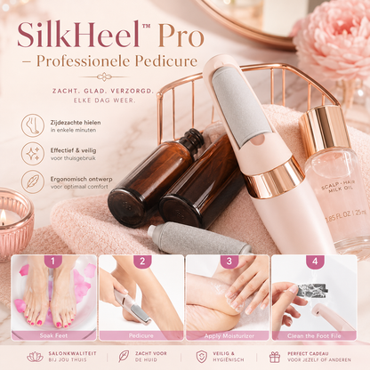 SilkHeel™ Pro – Professionele Pedicure Thuis in 5 Minuten