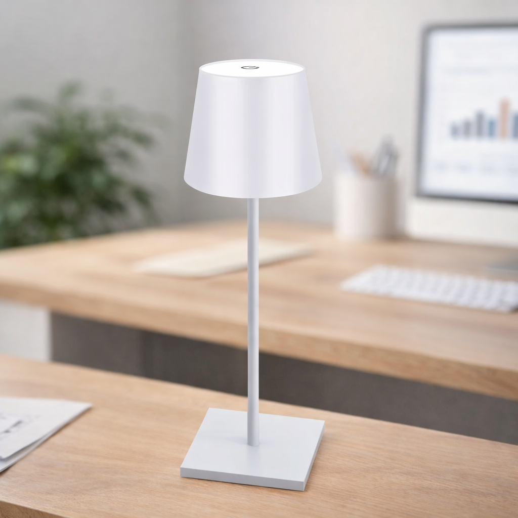 draadloze led tafellamp met warm sfeervol licht