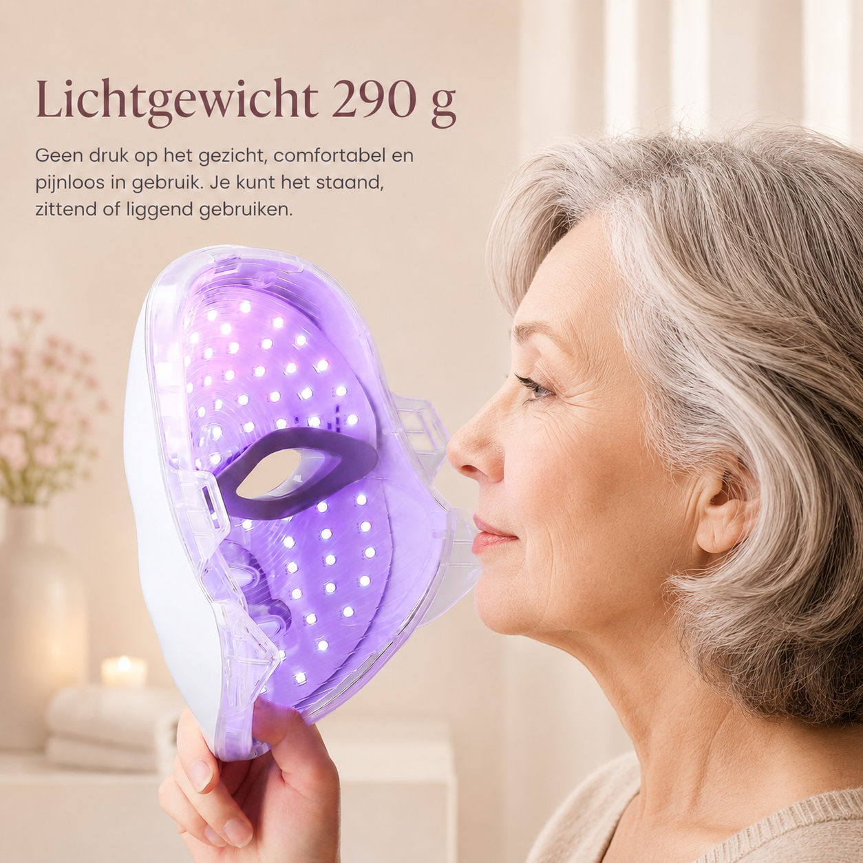 GlowMask™ Pro – 7-Kleuren LED Gezichtsmasker | Professionele Huidverzorging Thuis