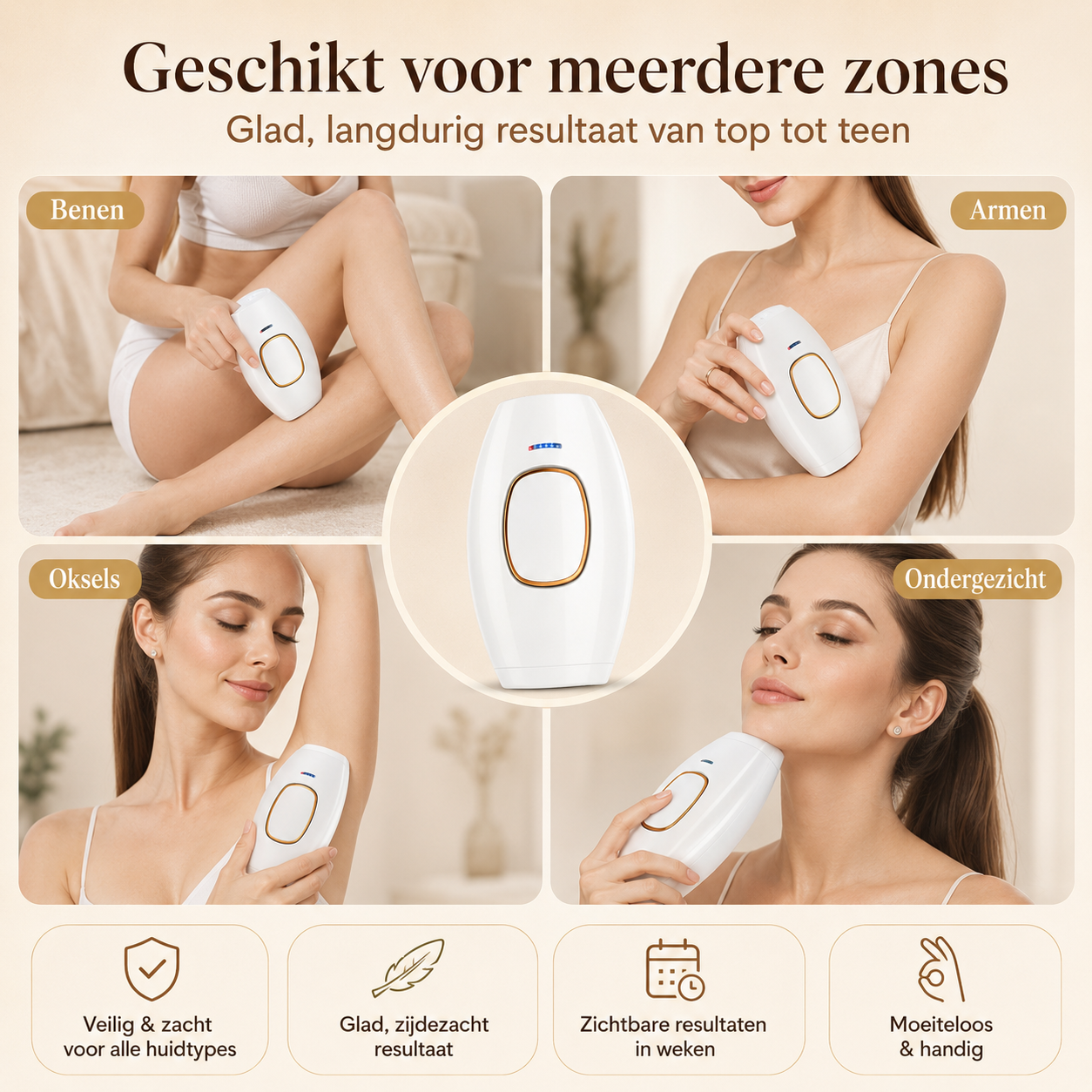 SilkPulse™ — De IPL Onthaarder voor Permanent Gladde Huid Thuis