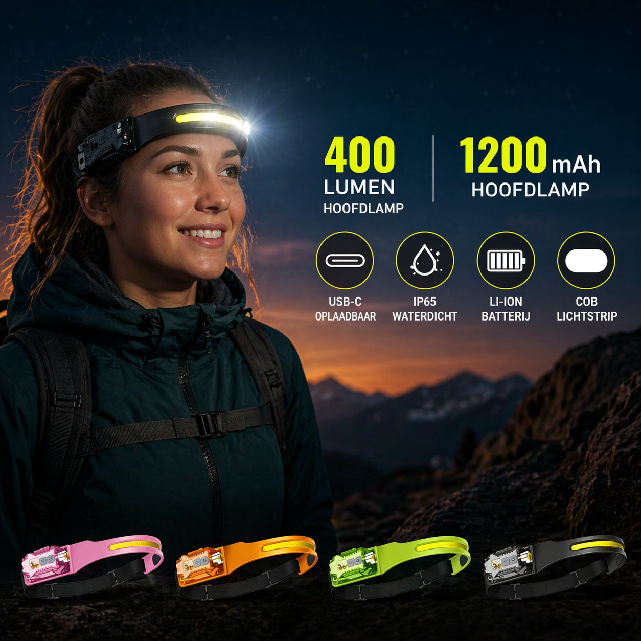 LumaBand Pro 230° LED Hoofdlamp