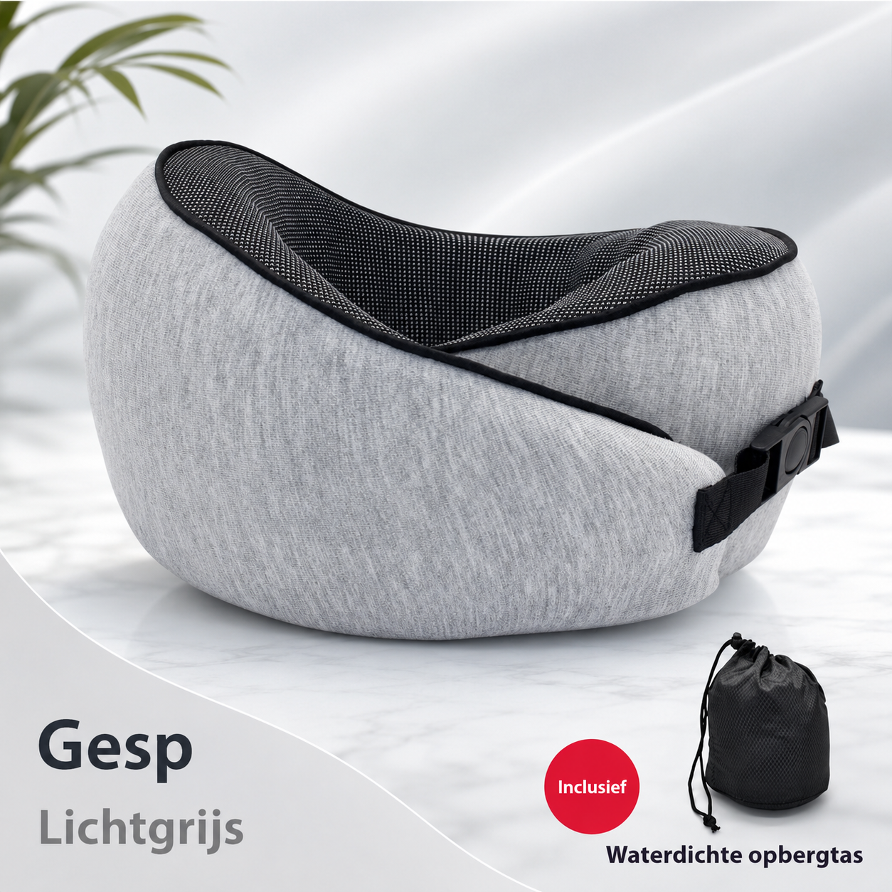 NapCloud — Ergonomisch Reisnekkussen | Traagschuim & Compact
