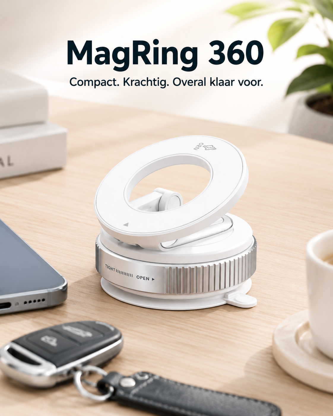 MagRing 360 Magnetische Telefoonhouder