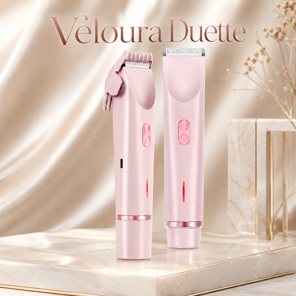 Veloura Duette™ 2-in-1 Body Trimmer