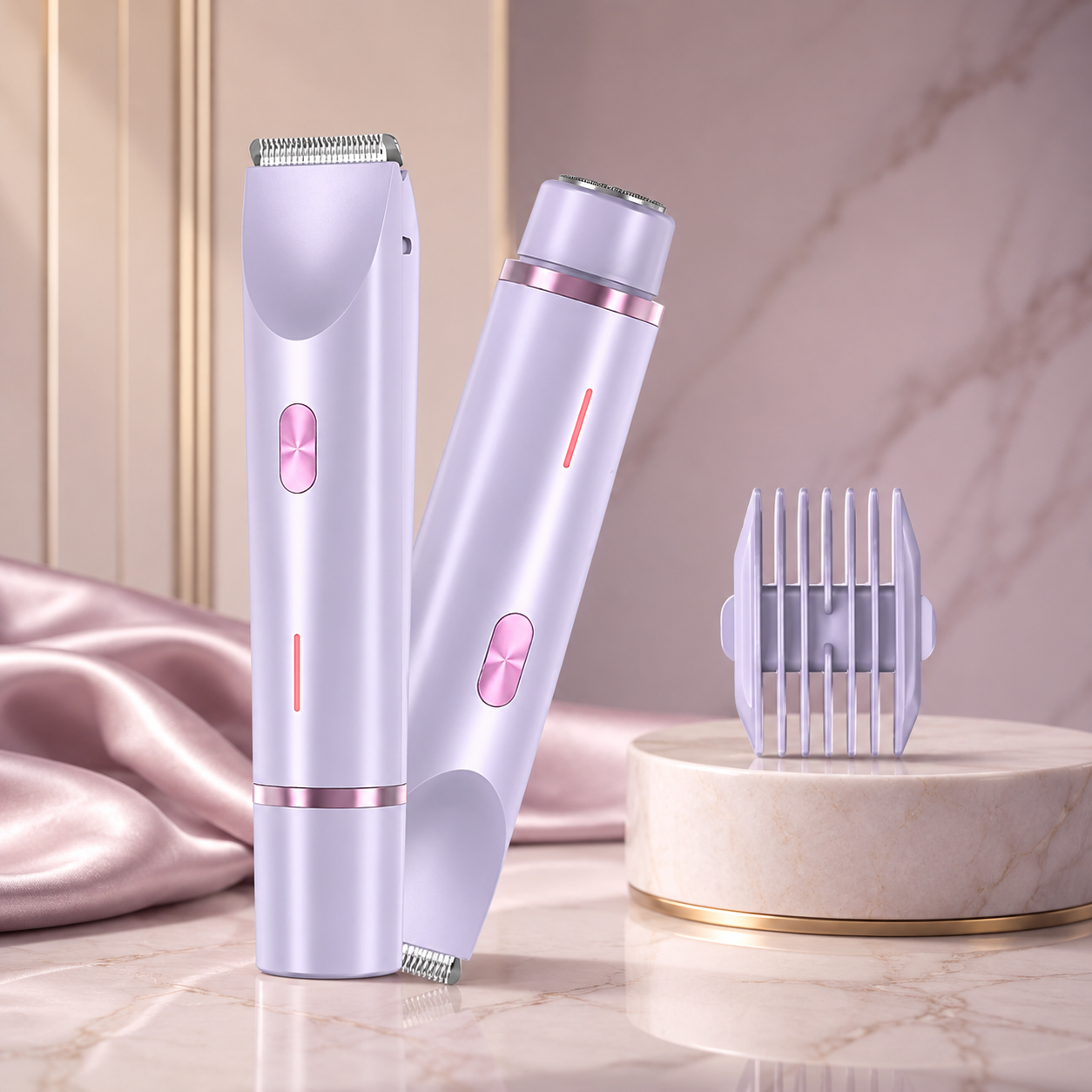 Veloura Duette™ 2-in-1 Body Trimmer