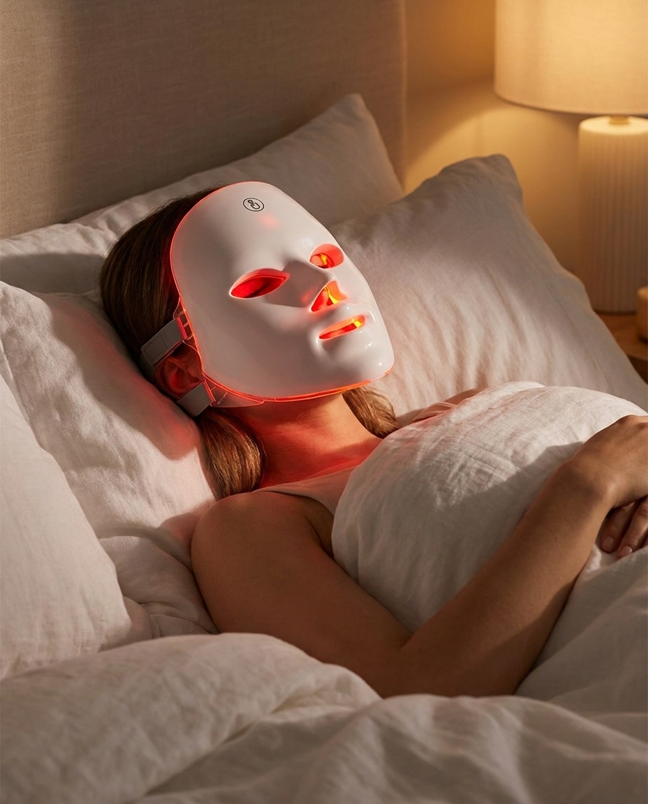 GlowMask™ Pro – 7-Kleuren LED Gezichtsmasker | Professionele Huidverzorging Thuis