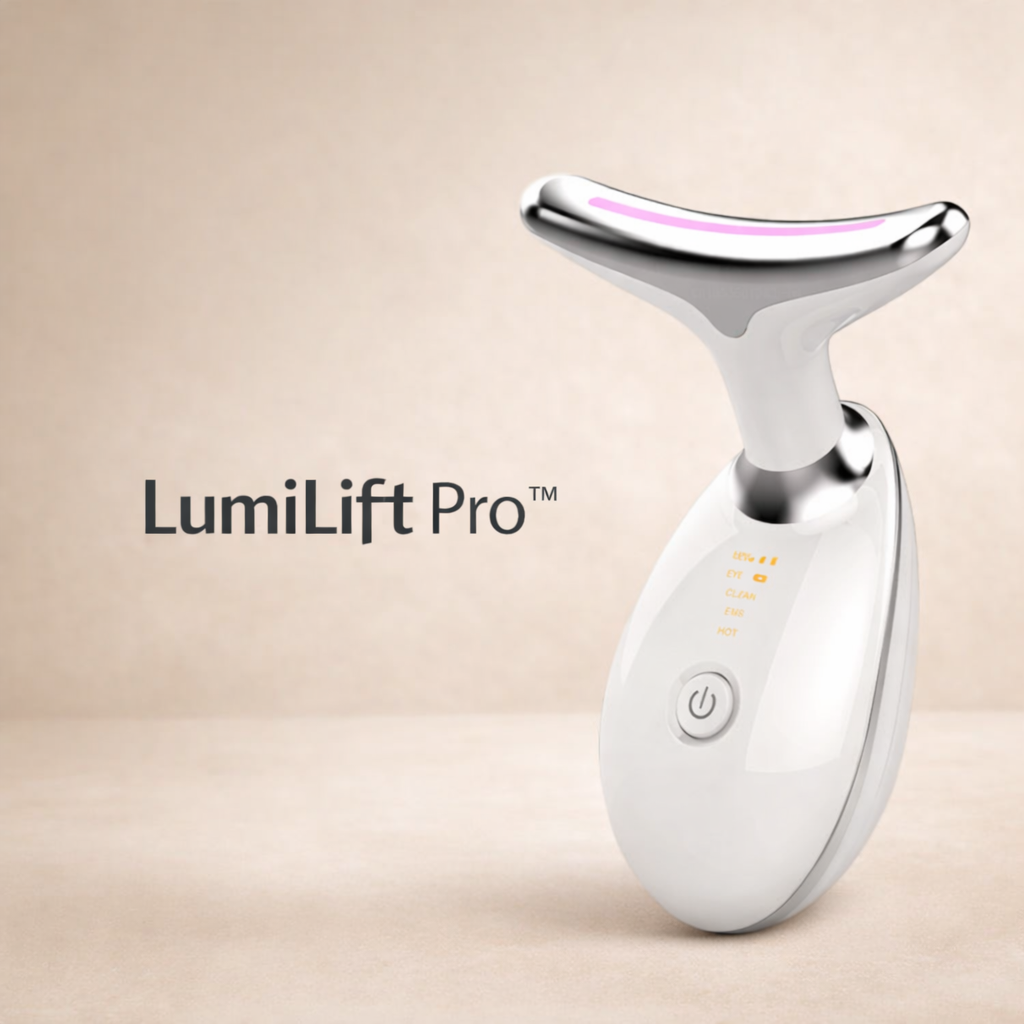 7-in-1 LED Gezichtsmassager voor huidverzorging