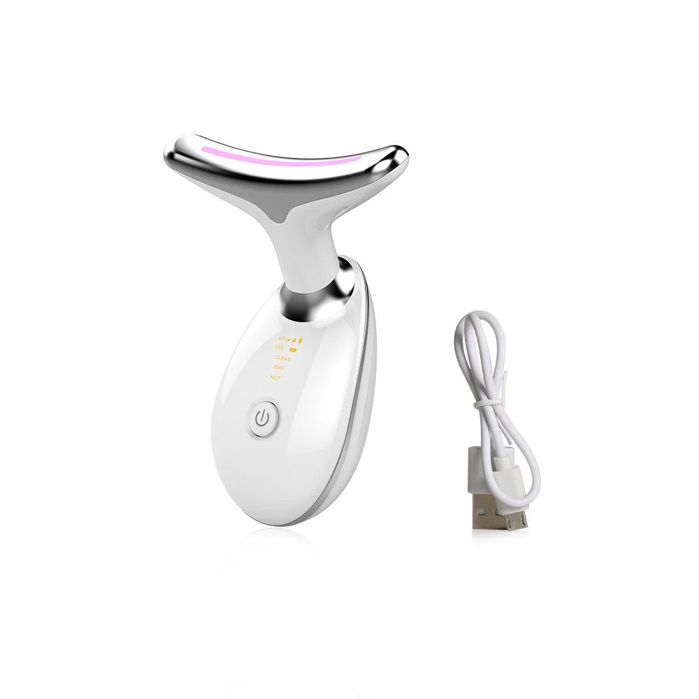 7-in-1 LED Gezichtsmassager voor huidverzorging