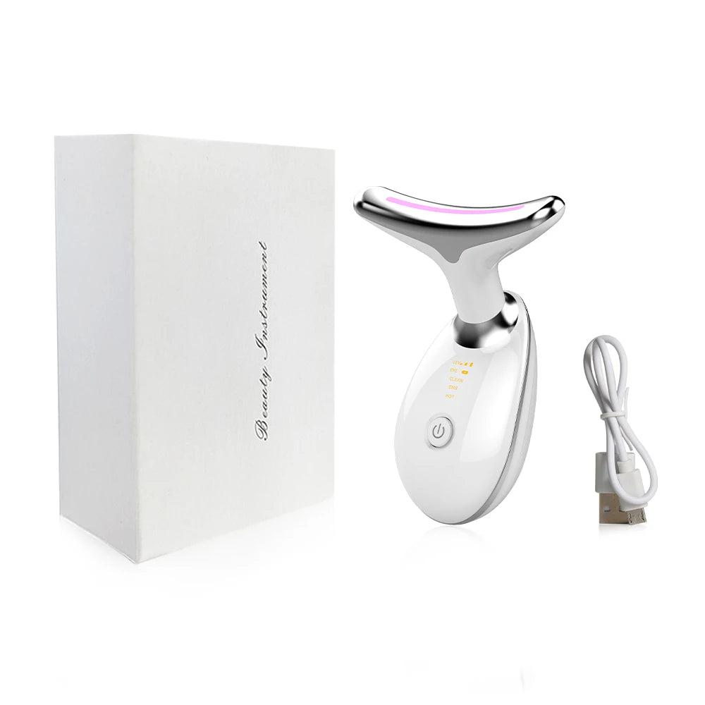7-in-1 LED Gezichtsmassager voor huidverzorging
