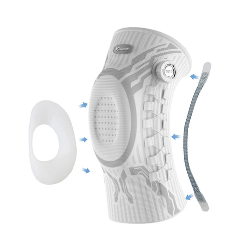 KneeShield™ Pro — Kniebrace met Patella Gelpad & Stabilisator