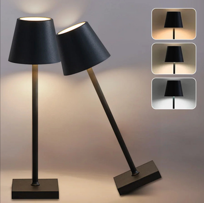 draadloze led tafellamp met warm sfeervol licht
