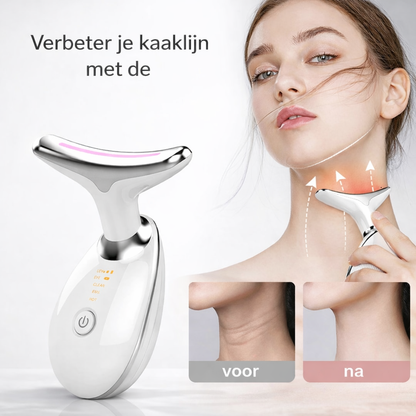 7-in-1 LED Gezichtsmassager voor huidverzorging