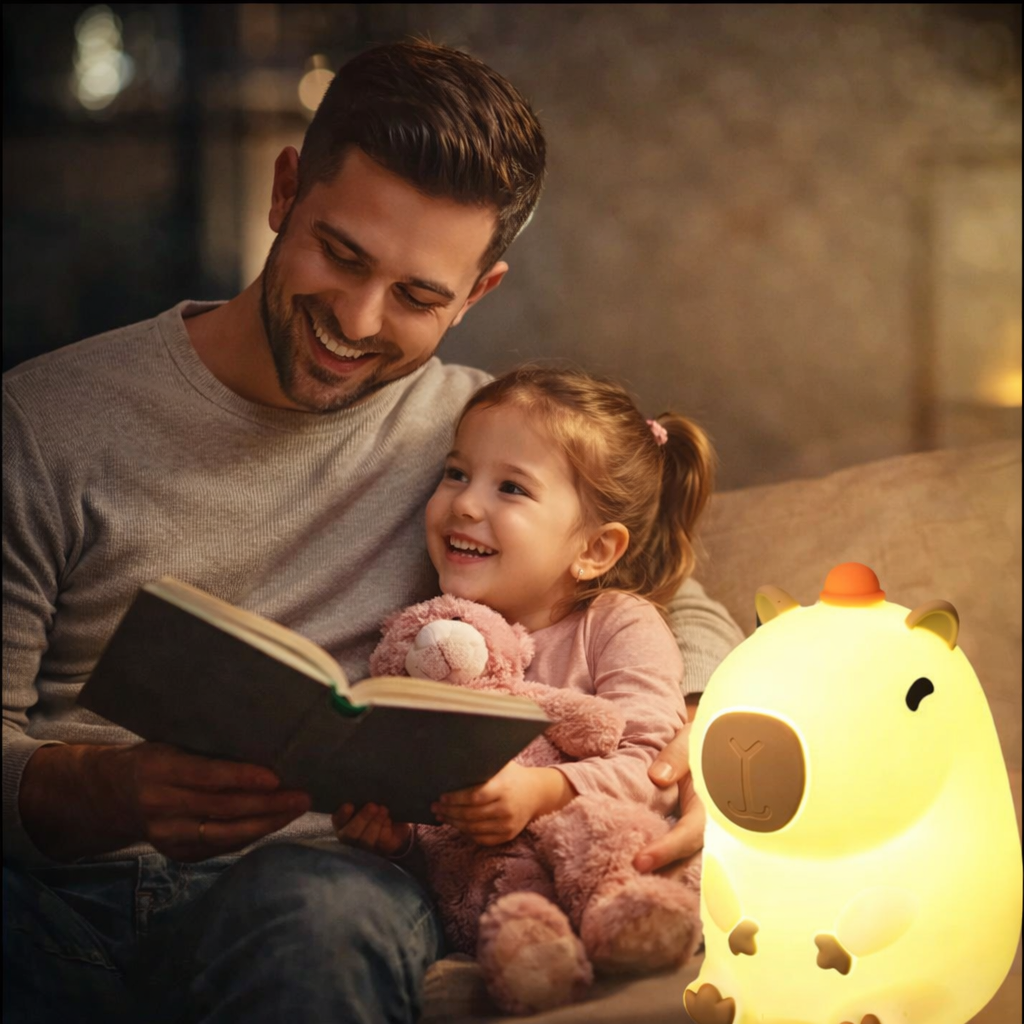 led nachtlamp met warm licht voor slaapkamer