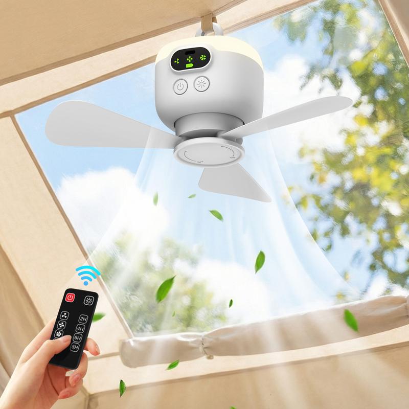 AirGlow™ Pro — Draadloze Plafondventilator met LED