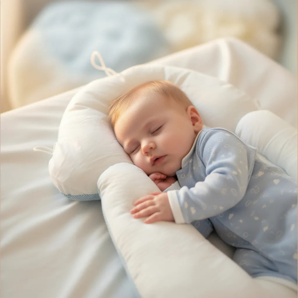 Het Veilige en Ontworpen Kussen voor Pasgeborenen