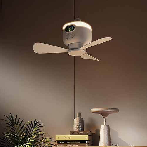AirGlow™ Pro — Draadloze Plafondventilator met LED